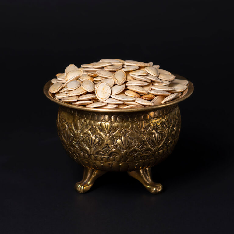 کدو گوشتی بوداده بی نمک